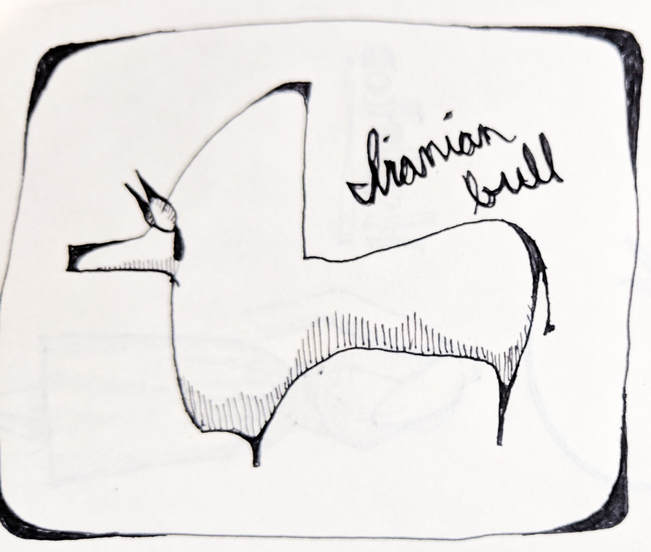 Iranian Clay Bull – Indianapolis Museum of Art