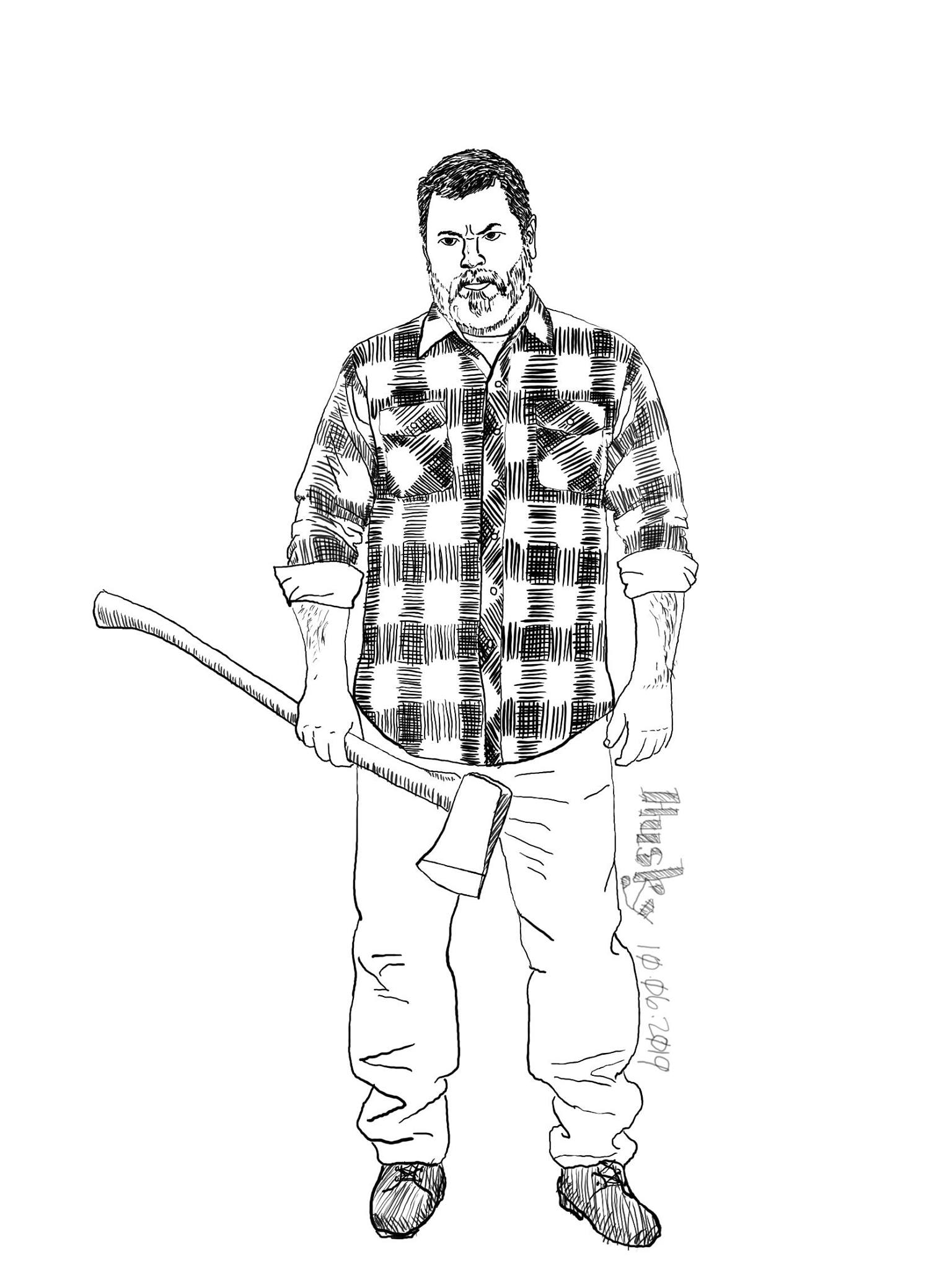 Offerman the Lumberjack