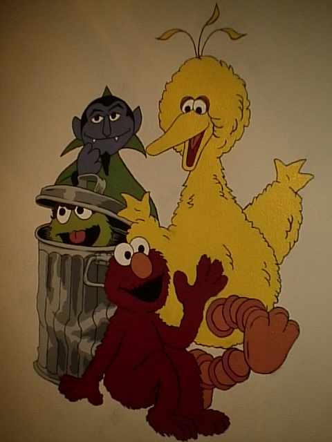 Sesame Street Mural
